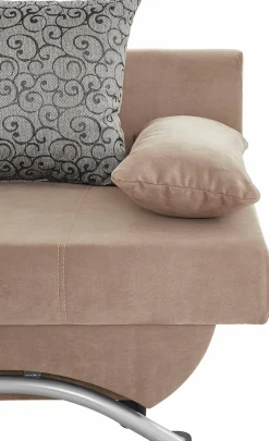 Jockenhöfer Gruppe Schlafsofa »Nancy, B: 190 cm, Liegefl. 121x190 cm« mit Schlaffunktion & Bettkasten