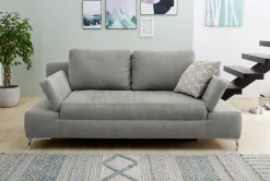 Jockenhöfer Gruppe Schlafsofa »Jano, B: 202 cm, Liegefl. 144x200 cm« mit Schlaffunktion, Bettkasten, Armteilverstellung & 1 Zierkissen
