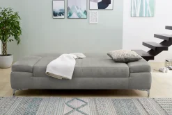 Jockenhöfer Gruppe Schlafsofa »Jano, B: 202 cm, Liegefl. 144x200 cm« mit Schlaffunktion, Bettkasten, Armteilverstellung & 1 Zierkissen