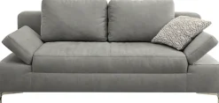 Jockenhöfer Gruppe Schlafsofa »Jano, B: 202 cm, Liegefl. 144x200 cm« mit Schlaffunktion, Bettkasten, Armteilverstellung & 1 Zierkissen