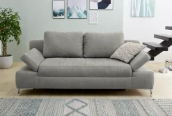 Jockenhöfer Gruppe Schlafsofa »Jano, B: 202 cm, Liegefl. 144x200 cm« mit Schlaffunktion, Bettkasten, Armteilverstellung & 1 Zierkissen