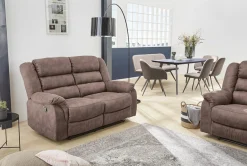 Jockenhöfer Gruppe 2-Sitzer »Cleveland, B: 153 cm« mit Relax- & Liegefunktion, Federkern-Polsterung
