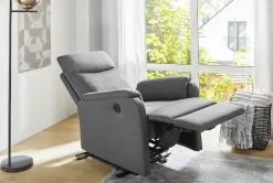 Jockenhöfer Gruppe TV-Sessel »Bristol, B: 72 cm, Sitzhöhe: 50 cm« mit elektr. Relaxfunktion & USB-Anschluss, Federkern