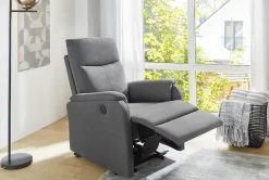 Jockenhöfer Gruppe TV-Sessel »Bristol, B: 72 cm, Sitzhöhe: 50 cm« mit elektr. Relaxfunktion & USB-Anschluss, Federkern
