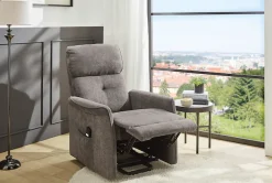 Jockenhöfer Gruppe TV-Sessel »Denver, B: 80 cm, Sitzhöhe: 50 cm« elektr. Relaxfunktion, Aufstehhilfe, Heizfunktion & Massagefunktion