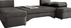 Jockenhöfer Gruppe Wohnlandschaft »Arktis, U-Form, B: 260 cm« Sofa mit Bettkasten & Schlaffunktion