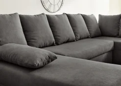 Jockenhöfer Gruppe Wohnlandschaft »Arktis, U-Form, B: 260 cm« Sofa mit Bettkasten & Schlaffunktion