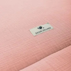 Julius Zöllner Krabbeldecke »Musselin, dusty rose« Made in Germany