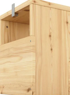 Karup Design Beistelltisch »GRAB-IT Stuhl, Hocker, Ablage, Aufbewahrung, Wandregal, Abstelltisch« Beistelltisch mit Stauraum, Mehrzweck, zum Mitnehmen, Kiefer massiv