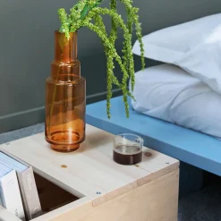 Karup Design Beistelltisch »GRAB-IT Stuhl, Hocker, Ablage, Aufbewahrung, Wandregal, Abstelltisch« Beistelltisch mit Stauraum, Mehrzweck, zum Mitnehmen, Kiefer massiv