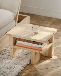 Karup Design Beistelltisch »Japan Side Table, kompakt, stilvoll, funktional, Made in Europe« vielseitig einsetzbar, aus massivem FSC®-zertifiziertes Massivholz