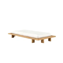 Karup Design Bettgestell »JAPAN BED Futonbett aus FSC®zertifiziertem Massivholz,Eiche, bequem« Erhältlich für Matratzen Breite 90, 120, 140, 160 oder 180 cm,zeitlos, , inkl. Lattenrost, ohne Matratze, Made in Europa