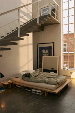 Karup Design Bettgestell »JAPAN BED Futonbett aus FSC®zertifiziertem Massivholz,Eiche, bequem« Erhältlich für Matratzen Breite 90, 120, 140, 160 oder 180 cm,zeitlos, , inkl. Lattenrost, ohne Matratze, Made in Europa