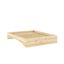 Karup Design Bettgestell »Orbit Bed, Massivholzbett, Futonbett, FSC®-zertifiziertem Massivholz« B/H/T ca: 144/164/184x35x205cm),mehrere Größen, inklusive Lattenrost, ohne Matratze, Made in Europe