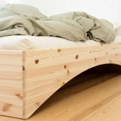 Karup Design Bettgestell »Orbit Bed, Massivholzbett, Futonbett, FSC®-zertifiziertem Massivholz« B/H/T ca: 144/164/184x35x205cm),mehrere Größen, inklusive Lattenrost, ohne Matratze, Made in Europe
