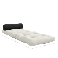 Karup Design Chillkissen »WRAP out™, Loungesessel , Sonnenliege, in Schlafplatz wandelbar« B/H/T ca: 70x40x120 - Liegefläche 70x200cm,Outdoor geeignet, Schmutz- und Wasserabweisend, Made in Europe