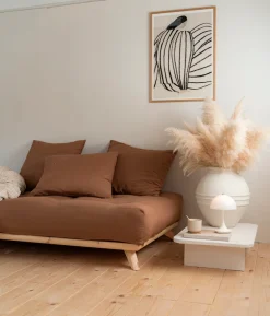 Karup Design Daybett »Senza, Sofa, mit Futonmatratze, minimalistisch, massives Kiefernholz« Handgefertigt, skandinavisches Design, vielseitig, schlichter Stil