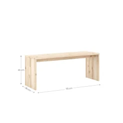 Karup Design Essbank »Join-In Bench, stabile Sitzbank, aus FSC®-Massivholz« minimalistisches Design, langlebig, flexibel, vielseitig éinsetzbar