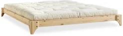 Karup Design Futonbett »Elan Bettgestell, massiv Kiefernholz, minimalistisches Scandi Design« Inklusive Lattenrost, in verschiedenen Breiten erhältlich