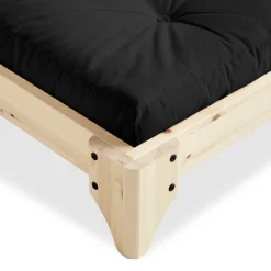 Karup Design Futonbett »Elan Bettgestell, massiv Kiefernholz, minimalistisches Scandi Design« Inklusive Lattenrost, in verschiedenen Breiten erhältlich