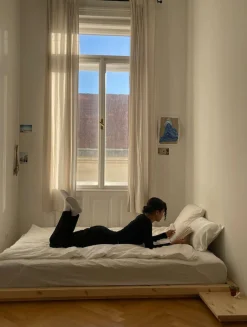 Karup Design Futonbett »FSC® Massivholz Futonbett, excl. Matratze, mit Lattenrost« Minimalistisches Design, ein zeitloser Klassiker für moderne Räume