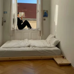 Karup Design Futonbett »FSC® Massivholz Futonbett, excl. Matratze, mit Lattenrost« Minimalistisches Design, ein zeitloser Klassiker für moderne Räume