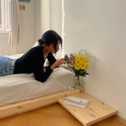 Karup Design Futonbett »FSC® Massivholz Futonbett, excl. Matratze, mit Lattenrost« Minimalistisches Design, ein zeitloser Klassiker für moderne Räume