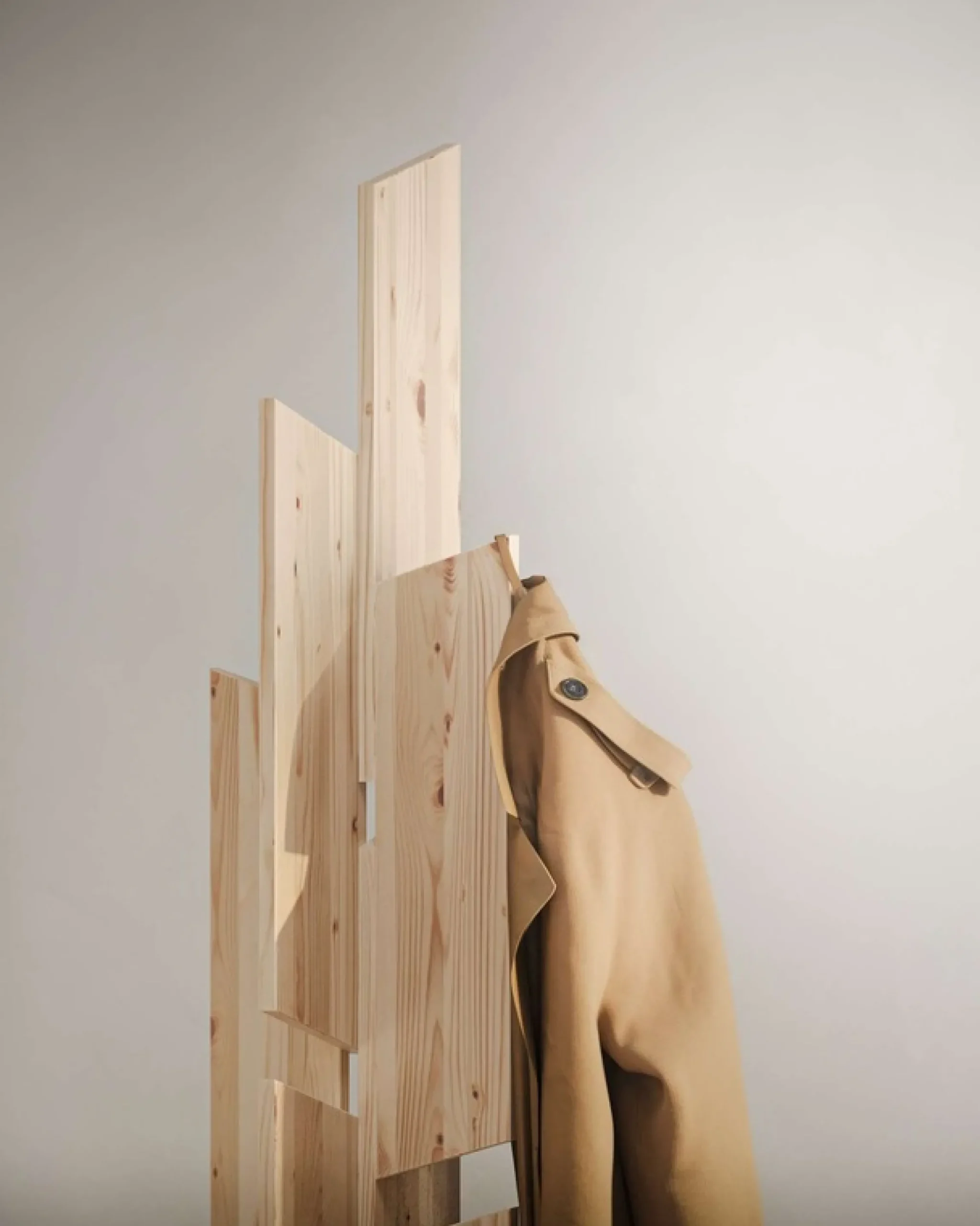 Karup Design Garderobenständer »Keeper Coat Stand, Kleiderständer mit 12 Haken, Made in Europe« frei stehend,vielseitig einsetzbar, FSC®-zertifiziertes Massivholz,