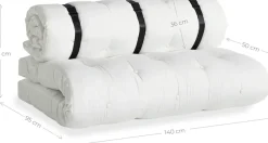 Karup Design Loungesofa »BUCKLE-UP Sofa out™, Loungesofa in Schlafplatz verwandelbar« Outdoor geeignet, Schmutz- und Wasserabweisend, Made in Europe