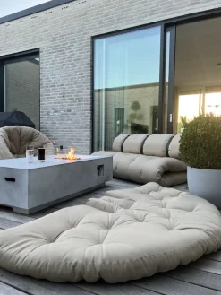 Karup Design Loungesofa »BUCKLE-UP Sofa out™, Loungesofa in Schlafplatz verwandelbar« Outdoor geeignet, Schmutz- und Wasserabweisend, Made in Europe