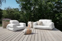 Karup Design Loungesofa »HIPPO Sofa out™, Loungesofa in Schlafplatz verwandelbar« Outdoor geeignet, Schmutz- und Wasserabweisend, Made in Europe