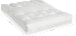 Karup Design Loungesofa »HIPPO Sofa out™, Loungesofa in Schlafplatz verwandelbar« Outdoor geeignet, Schmutz- und Wasserabweisend, Made in Europe