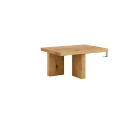 Karup Design Nachttisch »Japan Bed side table, FSC®-zertifiziertes Massivholz, made in Europe« B 45 cm, T 34 cm, H 23 cm. Beidseitig ansetzbar,Eiche, speziell für Japan Bed entworfen ? perfekt integriert & passend