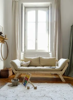 Karup Design Schlafsofa »Bebop, inkl. Futonmatratze – vielseitig klappbar, Breite: 180/200 cm« inkl. Futonmatratze