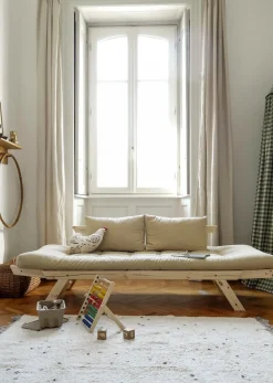 Karup Design Schlafsofa »Bebop, inkl. Futonmatratze – vielseitig klappbar, Breite: 180/200 cm« inkl. Futonmatratze