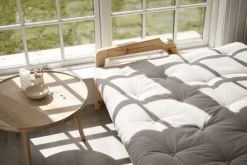 Karup Design Schlafsofa »Grab, inkl. Futonmatratze - aus massivem Kieferholz, 130x190 cm« Mit Holzstruktur, inkl. Futonmatratze, Liegefläche 130x190 cm