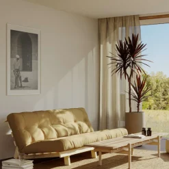Karup Design Schlafsofa »Lean 200 Schlafsofa, Gästebett, Sofa mit Futonmatratze« Inkl. Futonmatratze, Liegefläche 130x200 cm, FSC® zertifizierte Kiefer