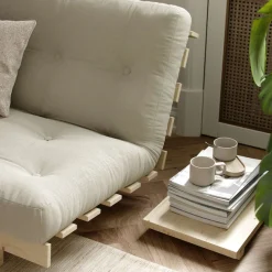 Karup Design Schlafsofa »Lean 200 Schlafsofa, Gästebett, Sofa mit Futonmatratze« Inkl. Futonmatratze, Liegefläche 130x200 cm, FSC® zertifizierte Kiefer