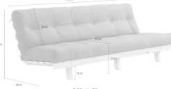 Karup Design Schlafsofa »Lean« mit Bettfunktion und Futonmatratze