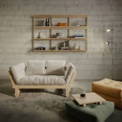 Karup Design Wandregal »Groove Shelving Big, Wandregal, Aufbewahrung, Deko, Platzsparend« (BxTxH ca: 192x25,5x127),inkl. 12 Abnehmbare Regalböden aus FSC®-zertifiziertem Massivholz