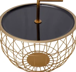 Kayoom Beistelltisch »Art Deco 500, Abstelltisch aus Metall,funktional und stabil« 1 Stk. tlg. Dekorativ, mit abnehmbarem Griff ( 13 cm ), Stauraumfunktion