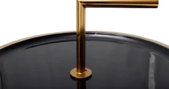 Kayoom Beistelltisch »Art Deco 500, Abstelltisch aus Metall,funktional und stabil« 1 Stk. tlg. Dekorativ, mit abnehmbarem Griff ( 13 cm ), Stauraumfunktion