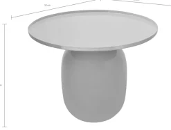 Kayoom Beistelltisch »Art Deco 525, Abstelltisch aus Metall,funktional und stabil« 1 Stk. tlg. Dekorativ, glanzvolle Lackierung, stilvolles Design