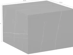 Kayoom Beistelltisch »Cuboid 125, modernes Design, robuste Konstruktion« 1 Stk. tlg. vielseitig einsetzbar, edle Oberfläche, robuste Konstruktion
