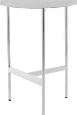 Kayoom Beistelltisch »Pema, Minimalistisches Design, Passt zu jedem Einrichtungsstil« 1 Stk. tlg. minimalistisches Gestelldesign aus Edelstahl, runde Ablagefläche
