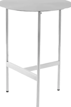 Kayoom Beistelltisch »Pema, Minimalistisches Design, Passt zu jedem Einrichtungsstil« 1 Stk. tlg. minimalistisches Gestelldesign aus Edelstahl, runde Ablagefläche