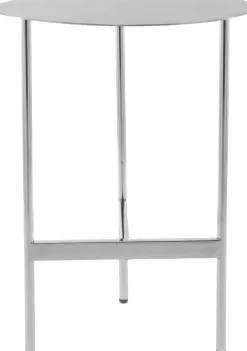 Kayoom Beistelltisch »Pema, Minimalistisches Design, Passt zu jedem Einrichtungsstil« 1 Stk. tlg. minimalistisches Gestelldesign aus Edelstahl, runde Ablagefläche
