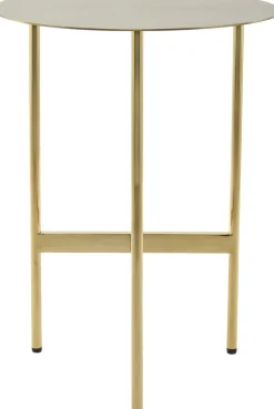 Kayoom Beistelltisch »Pero 125, Minimalistisches Design, Passt zu jedem Einrichtungsstil« 1 Stk. tlg. Gestelldesign aus Edelstahl, runde Ablagefläche, minimalistisch