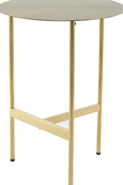Kayoom Beistelltisch »Pero 125, Minimalistisches Design, Passt zu jedem Einrichtungsstil« 1 Stk. tlg. Gestelldesign aus Edelstahl, runde Ablagefläche, minimalistisch