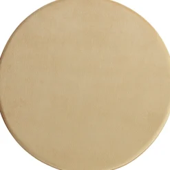 Kayoom Polsterhocker »Hocker Matilda 325, Edler Touch durch goldenen Sockel« 1 Stk. tlg. Samtbezug, farbig geschichtete Polsterung, goldener Sockel
